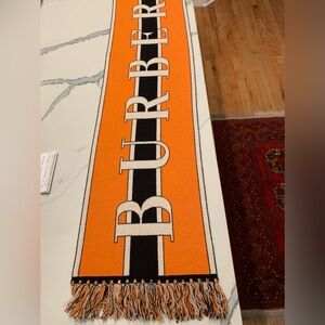 Burberry Logo Cashmere Scarf- Multicolour